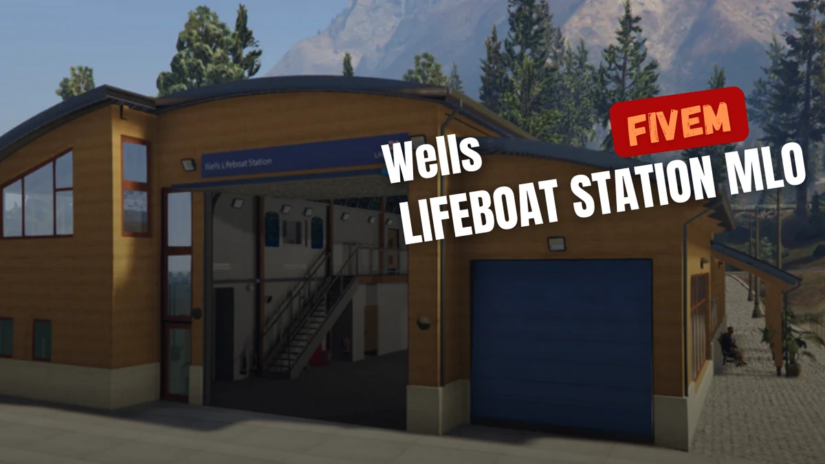Wells Lifeboat Station (FiveM) MLO/YMAP